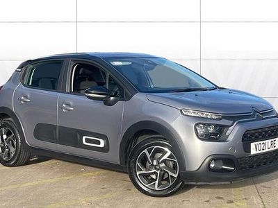 Grey Used 2021 Citroën C3 PureTech Hatchback | £9,231 (Fair price)