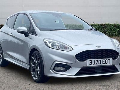 Used Ford Fiesta ST-Line 125 HP (91 kW) 2020 Silver Hatchback