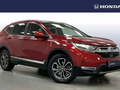 Used Honda CR-V Hybrid 184 HP (135 kW) 2021 Red SUV