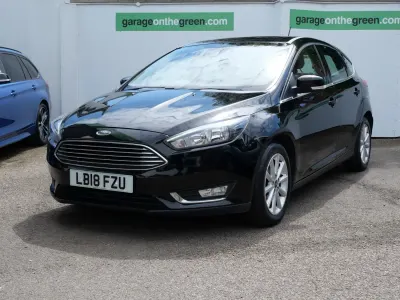 Używany Ford Focus Titanium 120 KM (88 kW) 2018 Czarny Hatchback