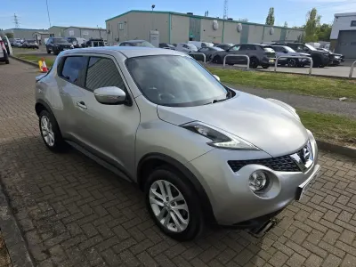 Used Nissan Juke N-Connecta 117 HP (86 kW) 2016 Silver SUV