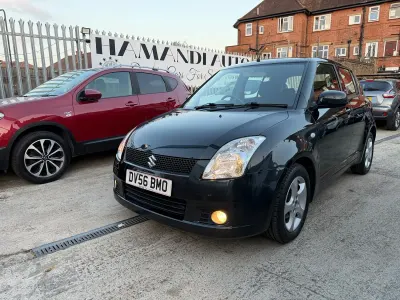Used Suzuki Swift GLX 102 HP (75 kW) 2006 Black Hatchback