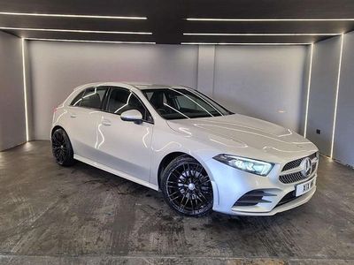 Used Mercedes A200 AMG line 163 HP (119 kW) 2019 Silver Hatchback
