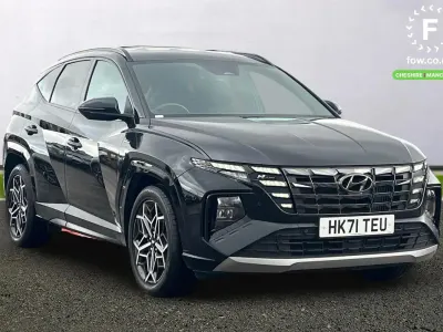 Used Hyundai Tucson N Line 2021 Black SUV