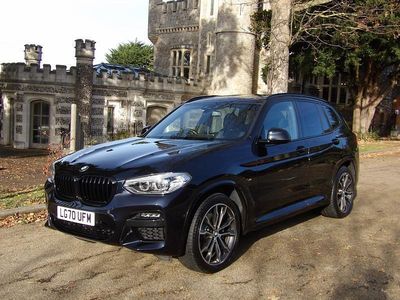 Black Used 2020 BMW X3 M Sport SUV | £31,490 (Fair price)