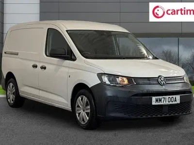 Used VW Caddy S 102 HP (75 kW) 2022 White MPV
