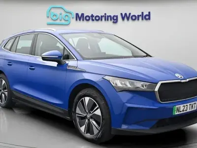 Used Skoda Enyaq iV ecoSuite 150 kW (204 HP) 2023 Blue SUV