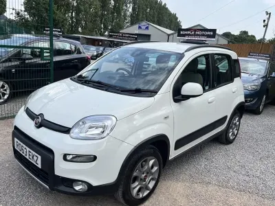 Used Fiat Panda 4x4 85 HP (62 kW) 2014 White Hatchback