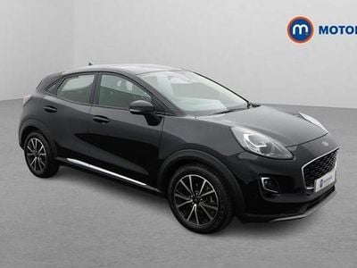 Used Ford Puma Titanium 125 HP (91 kW) 2022 Black SUV