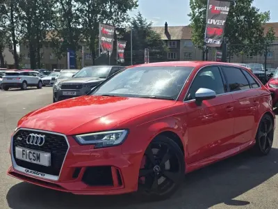 Used Audi RS3 Sport 400 HP (294 kW) 2018 Red Sedan