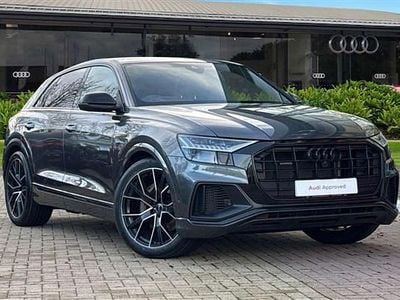 Grey Used 2023 Audi Q8 Black Edition SUV | £54,950 (Expensive)