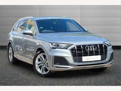 Used Audi Q7 S-Line 340 HP (250 kW) 2023 Satellite silver SUV