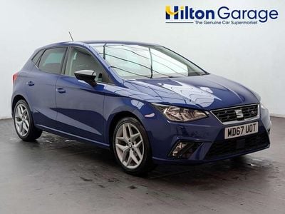 Used Seat Ibiza FR 95 HP (69 kW) 2018 Blue Hatchback