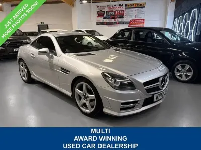 Used Mercedes SLK200 AMG 184 HP (135 kW) 2012 Silver Cabriolet