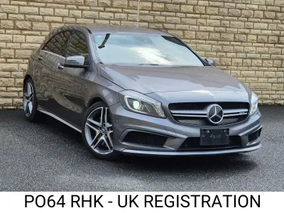 Used Mercedes A45 AMG AMG 421 HP (309 kW) 2014 Grey Hatchback