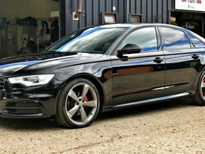 Used Audi A6 Black Edition 190 HP (139 kW) 2014 Black Sedan