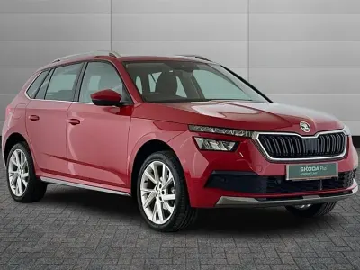 Used Skoda Kamiq SE L Executive 150 HP (110 kW) 2023 Red SUV