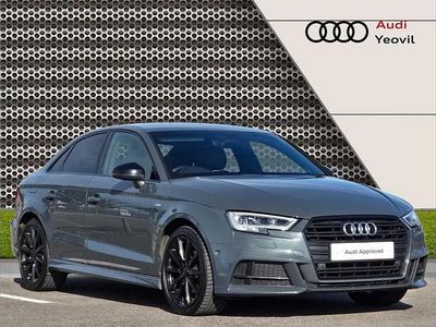 Used Audi A3 Black Edition 150 HP (110 kW) 2018 Grey Sedan