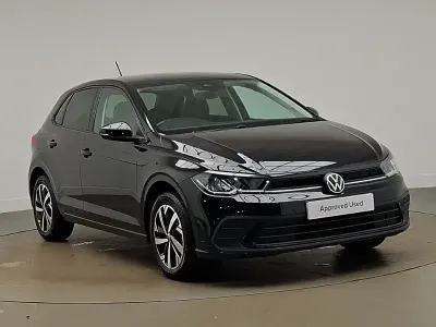 Used VW Polo Match 95 HP (69 kW) 2025 Black Hatchback