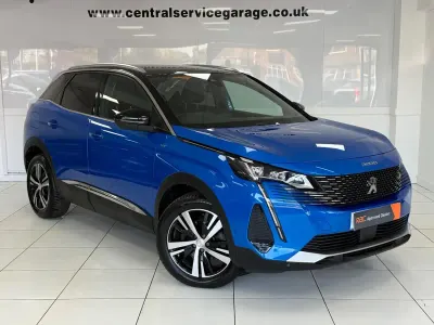 Used Peugeot 3008 GT-line 131 HP (96 kW) 2022 Blue SUV