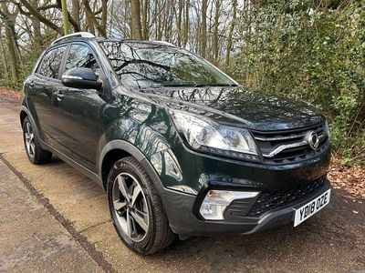 Green Used 2018 Ssangyong (KGM) Korando Estate | £8,495 (A bit pricey)