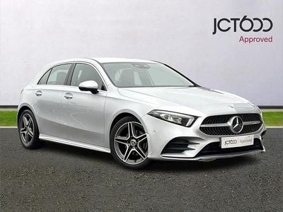 Used Mercedes A200 AMG Line Premium 161 HP (118 kW) 2019 Silver Hatchback