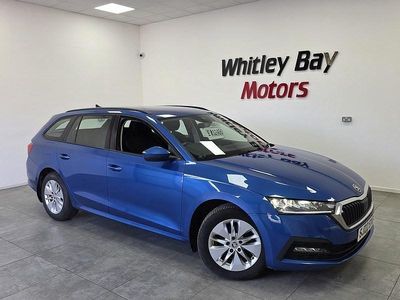 Used Skoda Octavia SE 110 HP (80 kW) 2022 Blue Estate