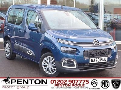 Blue Used 2020 Citroën Berlingo Feel MPV | £10,990 (Good price)