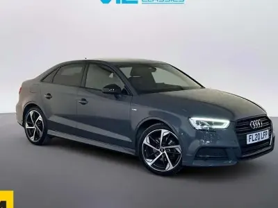 Used Audi A3 Black Edition 150 HP (110 kW) 2020 Grey Sedan