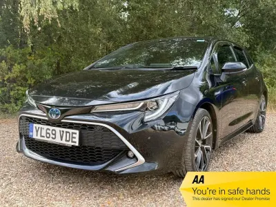 Used Toyota Corolla 2020 Black Hatchback