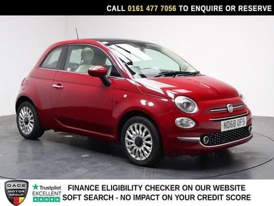 Used Fiat 500 Lounge 69 HP (50 kW) 2019 Red Hatchback
