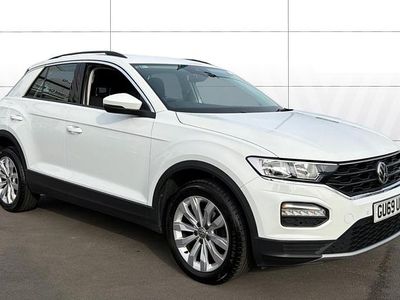 Used VW T-Roc SE 150 HP (110 kW) 2019 White SUV