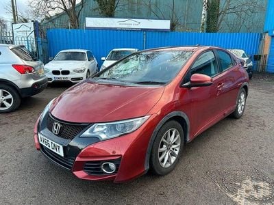 Red Used 2016 Honda Civic SE Plus Hatchback | £4,775 (Fair price)