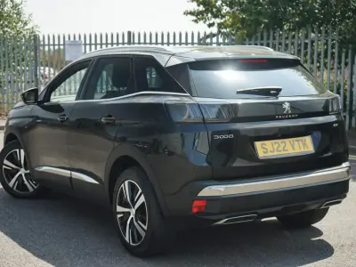 Used Peugeot 3008 GT 131 HP (96 kW) 2022 Black SUV