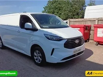 Used Ford Transit Custom Limited 136 HP (100 kW) 2024 White Van
