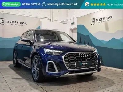 Begagnad Audi SQ5 Comfort 341 HK (250 kW) 2021 Blå SUV