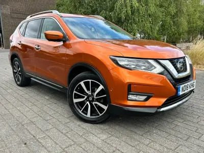Used Nissan X-Trail Tekna 163 HP (119 kW) 2018 Orange SUV