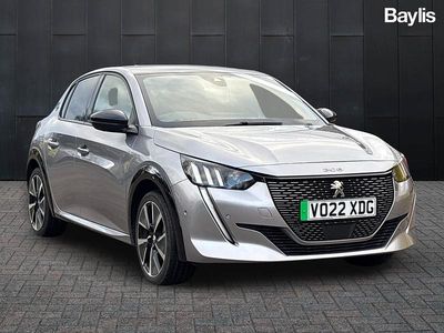 Used Peugeot e-208 Premium 100 kW (136 HP) 2022 Grey Hatchback