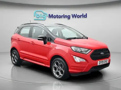 Used Ford Ecosport ST-Line 125 HP (91 kW) 2019 Red SUV