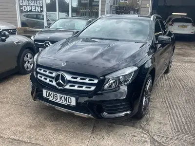 Used Mercedes GLA200 AMG line 156 HP (114 kW) 2018 Black SUV