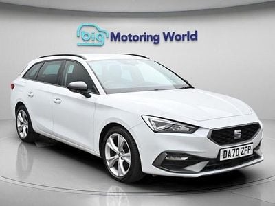 Used Seat Leon FR 150 HP (110 kW) 2021 White Estate