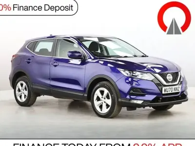 Used Nissan Qashqai Acenta Premium 115 HP (84 kW) 2020 Blue SUV