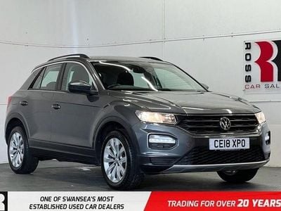 Grey Used 2018 VW T-Roc SE SUV | £13,695 (Fair price)