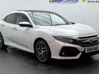 Używany Honda Civic Prestige 182 KM (133 kW) 2018 Biały Hatchback