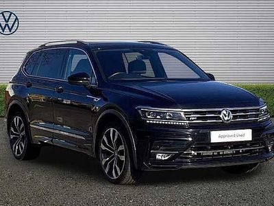 Used VW Tiguan Allspace R-line 150 HP (110 kW) 2020 Black SUV
