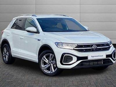 White Used 2025 VW T-Roc R-line SUV | £27,095 (Fair price)