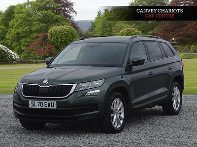 Used Skoda Kodiaq SE 150 HP (110 kW) 2020 Green SUV
