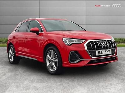 Used Audi Q3 S-Line 150 HP (110 kW) 2022 Red SUV