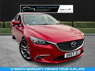 Usado Mazda 6 Inclusive 150 HP (110 kW) 2017 Vermelho Sedan