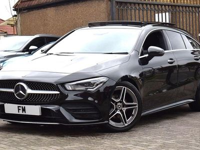 Used Mercedes CLA180 Shooting Brake AMG line 2020 Black Estate